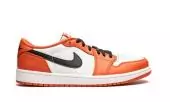 achetez jordan air jordan 1 low og starfish orange shattered backboard